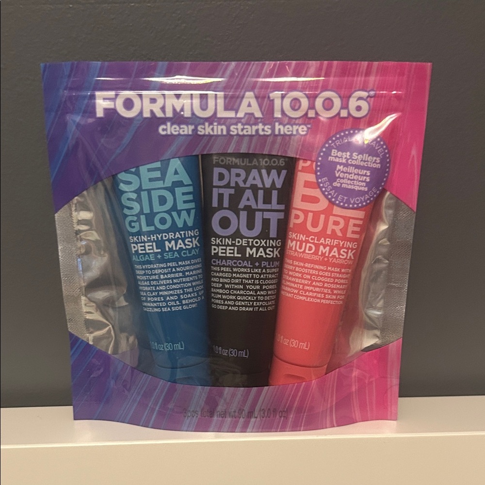 Formula 10.0.6 travel size masks